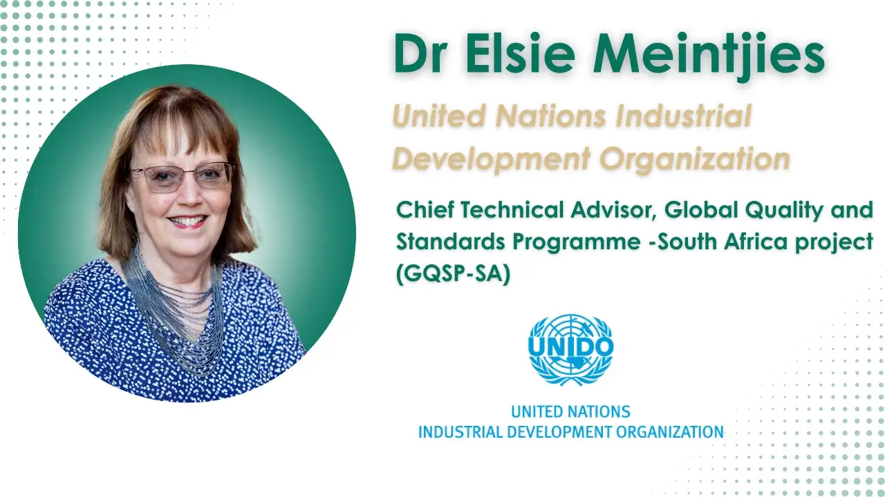 SAQI National Quality Week Conference | UNIDO Speaker